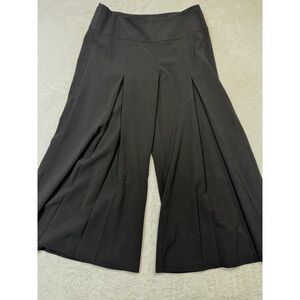 Margaret M Harem Leg Pants Black Sculptural Silhouette Office-to-Evening SZ 12